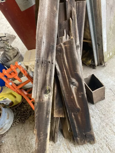 Assorted ; Reclaimed Barn  Pine Wood Planks Crafted In 1800's