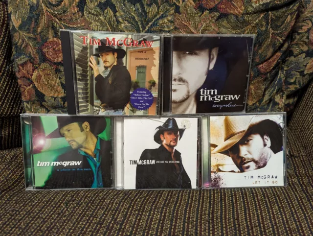 Tim McGraw CD Lot of 5 Country Music