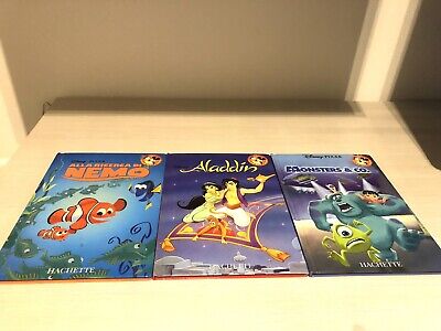 *Walt Disney Libri Favole Alla Ricerca Di Nemo Aladdin Monster And Co