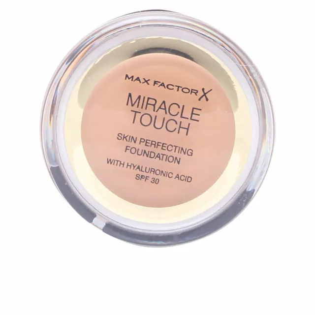 Max Factor Miracle Touch Skin Perfecting Foundation Spf30 085 Caramel