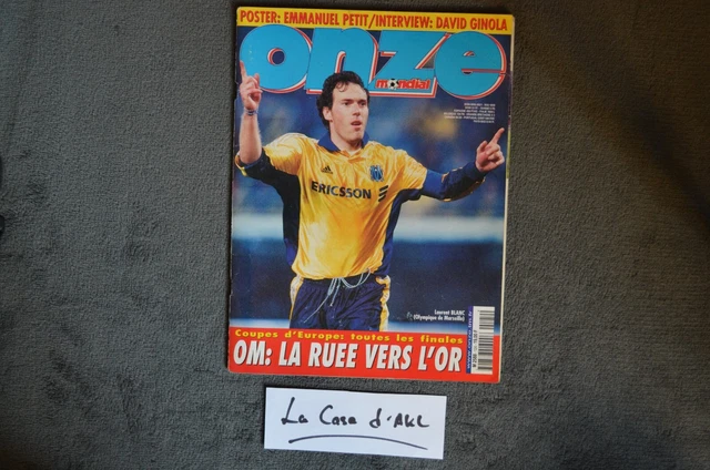magazine vintage FOOTBALL - onze mondial n° souvenir OM MARSEILLE 1899