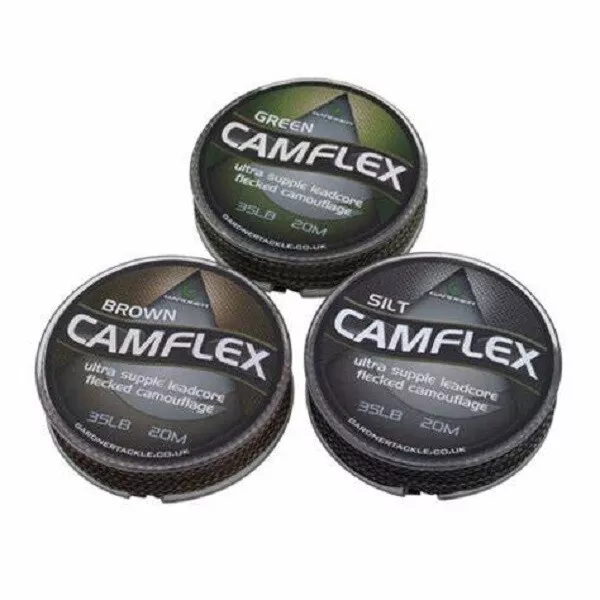 Gardner Camflex Leadcore - All Sizes & Colours Carp Fishing Hooklink
