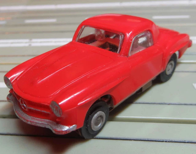 FALLER AMS MERCEDES 190 SL mit Blockmotor, 60er Spielzeug Ungeprüft