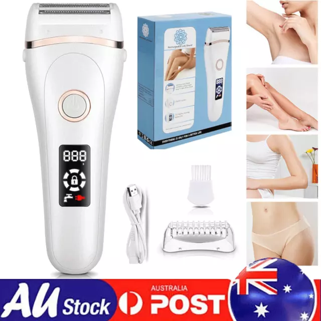 Women Hair Remover Painless Shaver Bikini Legs Underarm Body Face Trimmer Razor