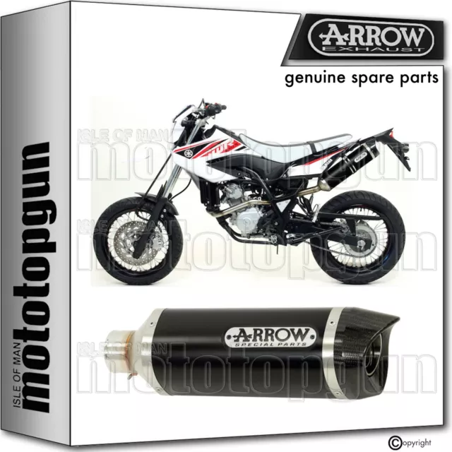 Arrow Exhaust Ok Thunder Black Aluminium C Yamaha Wr 125 R 2011 11