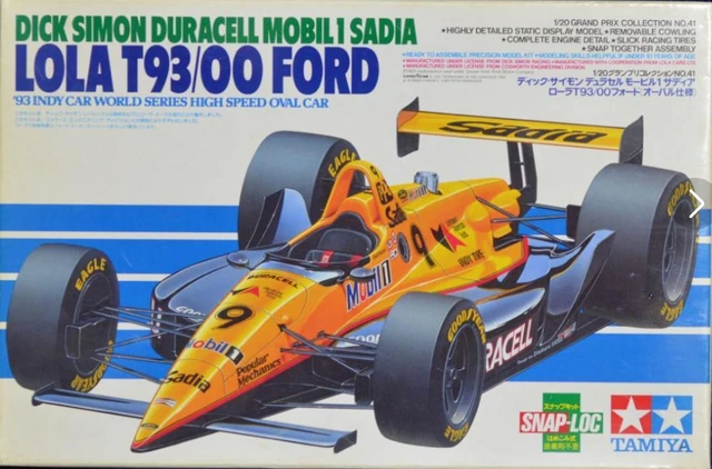 Tamiya 1/20 LOLA T93/00 ford Used plastic model unassembled rare japan kit F/S
