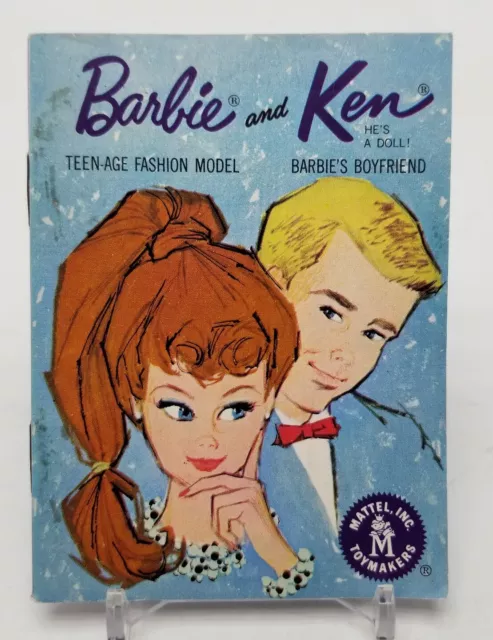 Vintage 1960s Barbie & Ken Clothes & Knitting Pattern Reproduction McCall's  7311