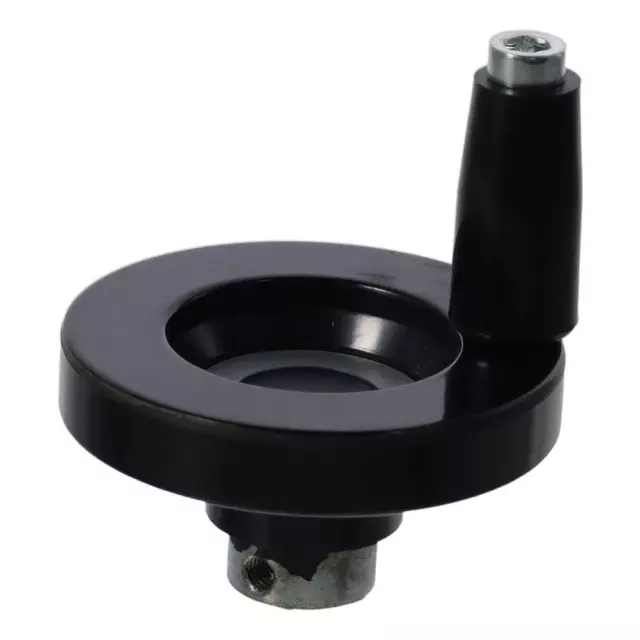 Black Hand Wheel 8mm / 0.32" for Milling Machine Hand Crank Revolving Handle