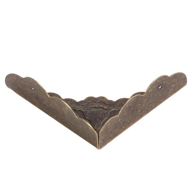 Box Corner Protectors Fine Finish Bronze 20pcs Wooden Crate Corner Protector