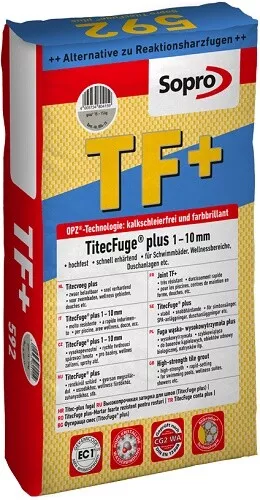 Sopro TitecFuge plus, 1 - 10 mm, TF+, malta per fughe, 5 kg