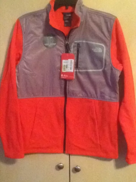 Nwt The North Face Boys Xl (18-20) Peril Glacier Track Jacket Fiery Red