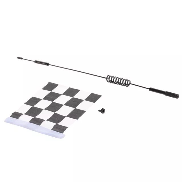 RC Crawler Metal Antenna with Flag for RC Car Truck Axial SCX10 90046  -4