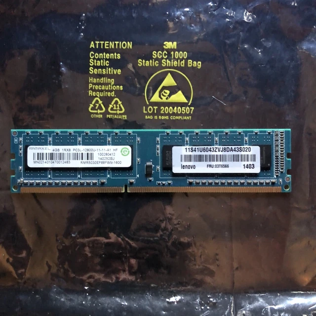 Tierras altas tirano Novelista RAMAXEL 16GB (4X4 GB) DDR3L-1600 PC3L-12800U RMR5030EF68F9W-1600 TESTED WORKING EUR 27,00 - PicClick IT Tierras altas tirano Novelista RAMAXEL 16GB (4X4 GB) DDR3L-1600 PC3L-12800U RMR5030EF68F9W-1600 TESTED WORKING EUR 27,00 - PicClick IT