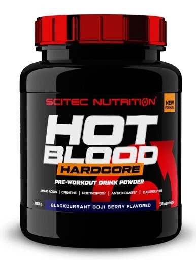 Guaraná Scitec Hot Blood Hardcore 700 g