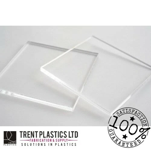 CLEAR ACRYLIC PERSPEX Sheet Cut To Size Panels Greenhouse Plastic