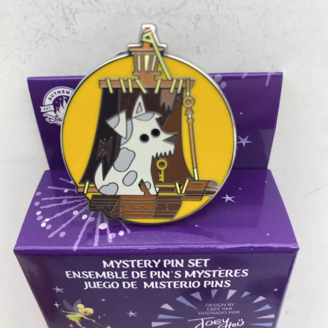 2023 Disney Parks Mystery Pin Joey Chou Pirates of the Caribbean Dog With Key