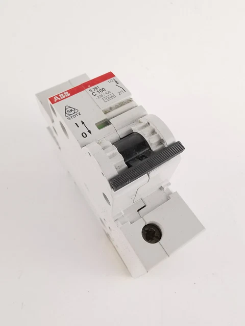ABB S291 C100 interruttore protezione linea 1 poli fusibile automatico interruttore LS