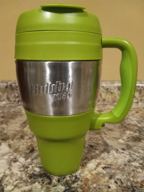 Bubba Keg 34 Oz Insulated Travel Mug With Built In Bottle Opener Green