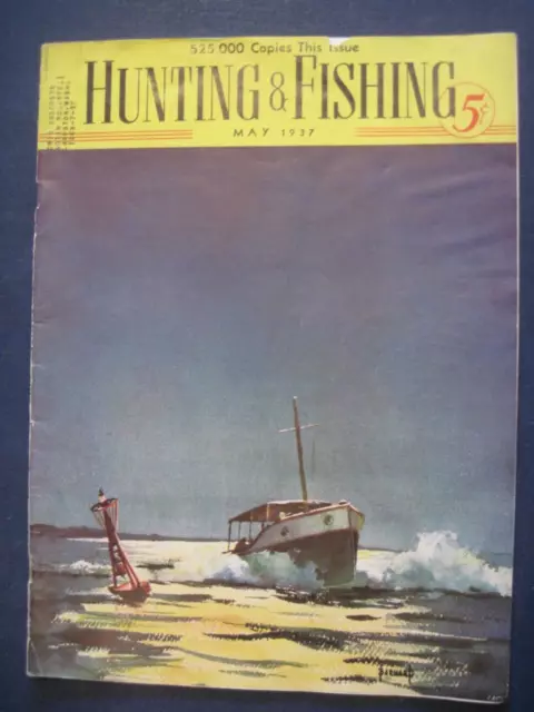 1937 OUTDOOR LIFE Magazine, Fishing, Hunting, Ect £7.83 - PicClick UK