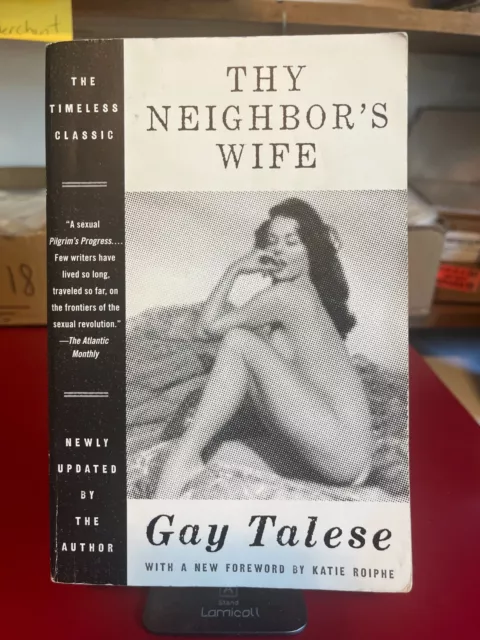 Thy Neighbor's Wife, Paperback by Talese, Signed Rare