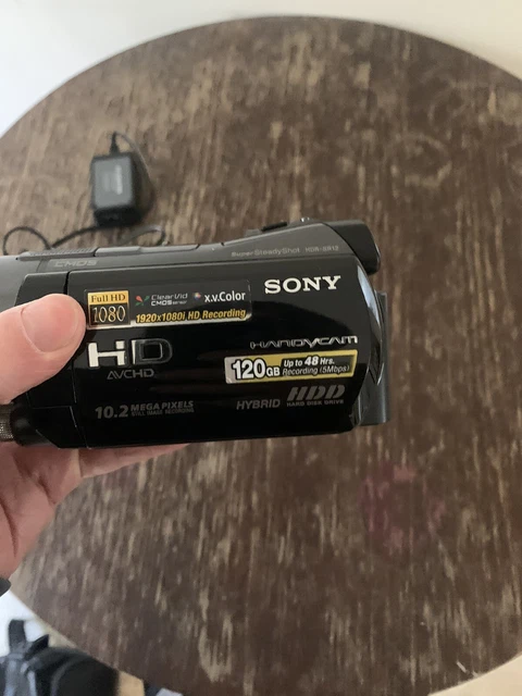 Sony SR12 120 GB Camcorder -  Black