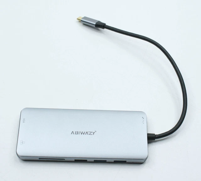 Docking station USB-C PD 10 in 1 doppio monor HDMI / Hub