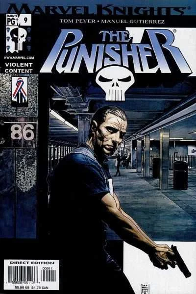 The Punisher #9 (2001) Vf/Nm Marvel Knights