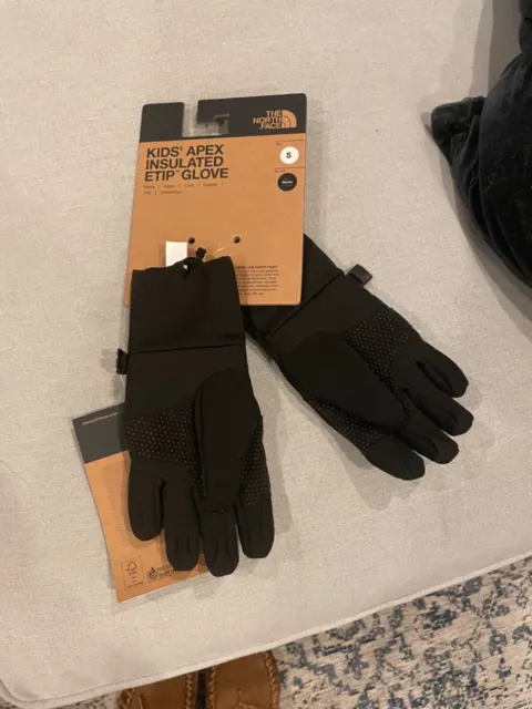 New! The north face kids’ Apex Insulated Etip gloves