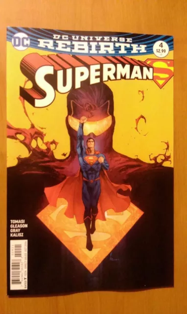 DC Superman, Vol. 4 # 4 (1st Print) Kenneth Rocafort Variant Cover