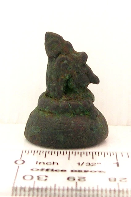 RARE! Bronze Mythical Naga Opium Weight 18th.c