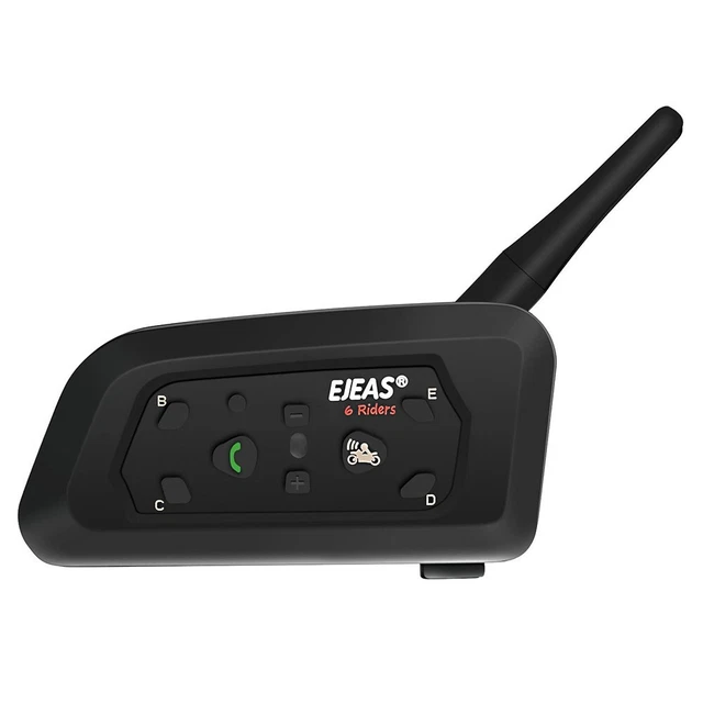 Aramox Cuffie moto, casco Bluetooth Cuffie Intecom Cuffie moto Cuffie 1200m FM Handfree Motor A