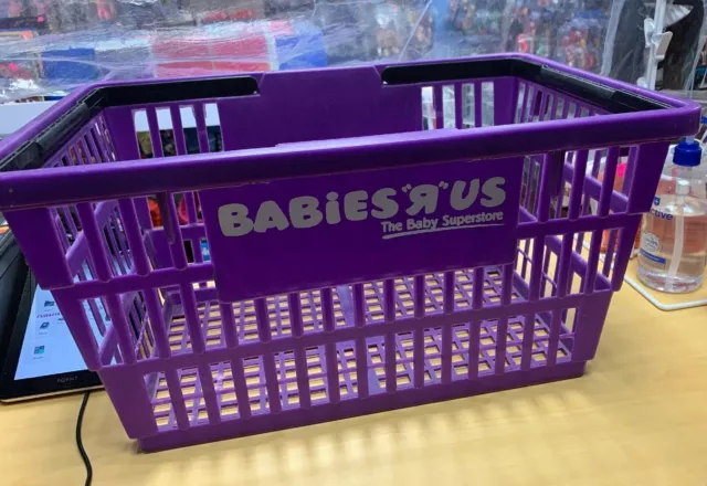 Babies R Us Exclusive Authentic Shopping Basket 19x13x10