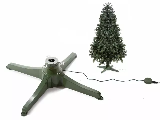 Base girevole per albero di Natale per alberi di altezza massima da 2,10 metri