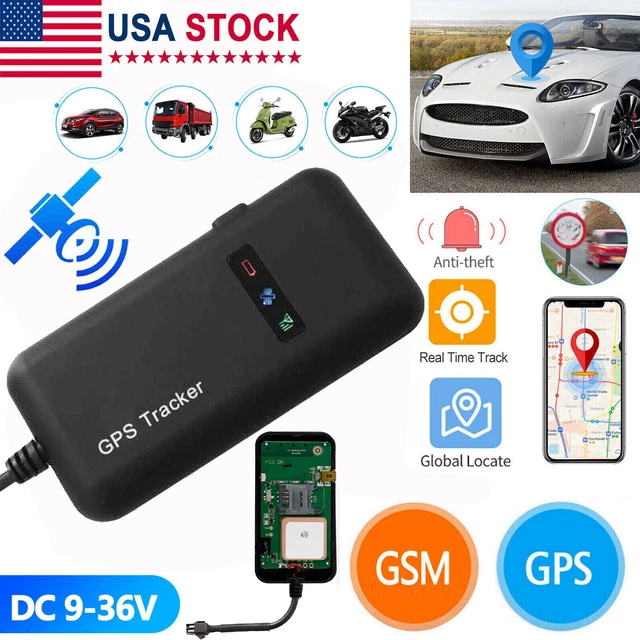 REALTIME GPS TRACKER Tracking Locator Device GPRS GSM Car/Motorcycle