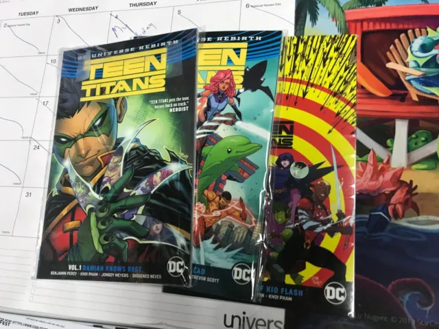 Teen Titans Vol 1-3 Tpb Dc Comics Rebirth