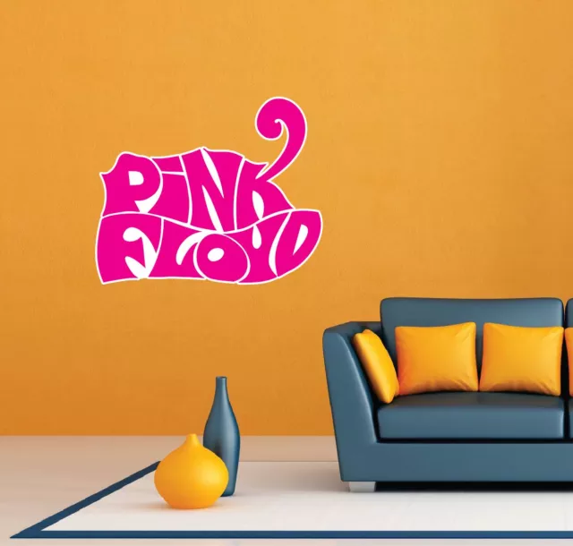 Pink Floyd Band Rock Music Room Wall Decor Sticker Decal 25"X20"