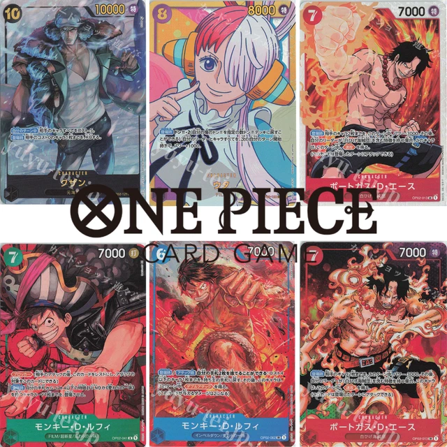 CARTE ONE PIECE Paramount War OP02 All Cards List JAP PREORDER Luffy