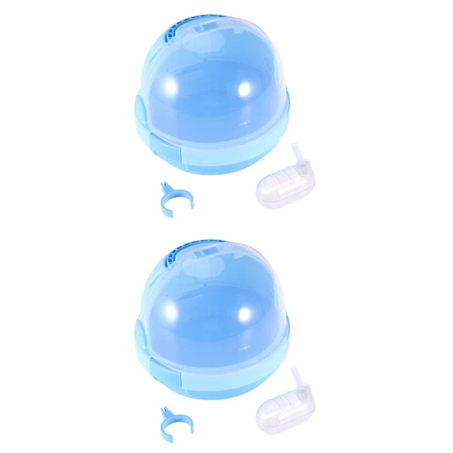 2 Pack Trasportini Per Piccoli Animali Gabbia Viaggio Per Uccelli