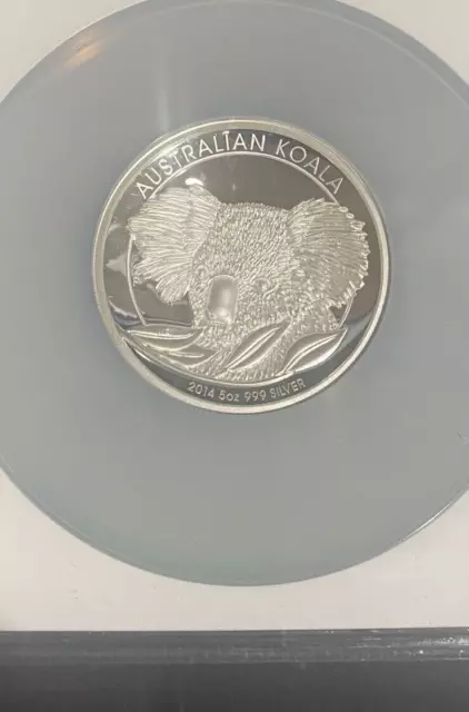 2014-P Australian Koala (5 Oz) Silver High Relief PF/70 Ultra Cameo