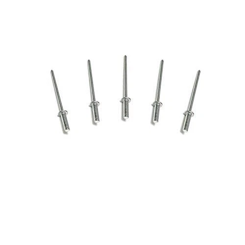 100 Aluminum Closed End Pop Rivets 3/16" X 1/2" Grip Blind Rivets Dome Head
