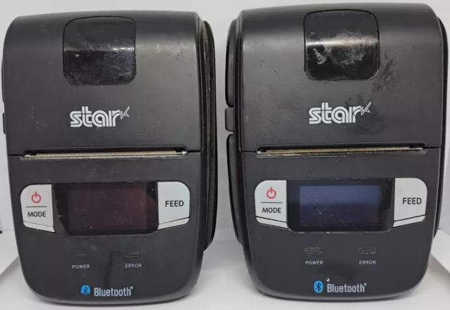 Star Micronics SM-L200-UB40 Thermal Label Wireless Printer NO BATTERIES *Broken*