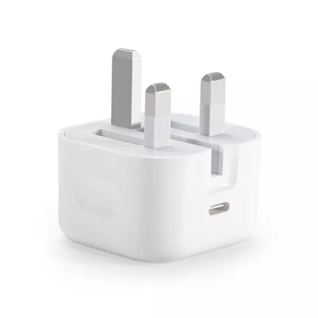 20Watt USB Type-C PD Power Adapter Plug For Apple iPhone Folding Pins Charger UK