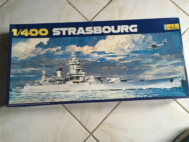 TRES RARE - CUIRASSE STRASBOURG - Kit Heller 1030- 1/400