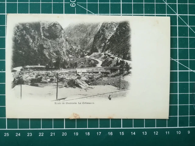 Sd144 CPA Be Circa 1900 Hautes Pyrenees - Road Cauterets Spiral