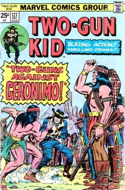 Two-Gun Kid #127 FN 1975 Stock Image