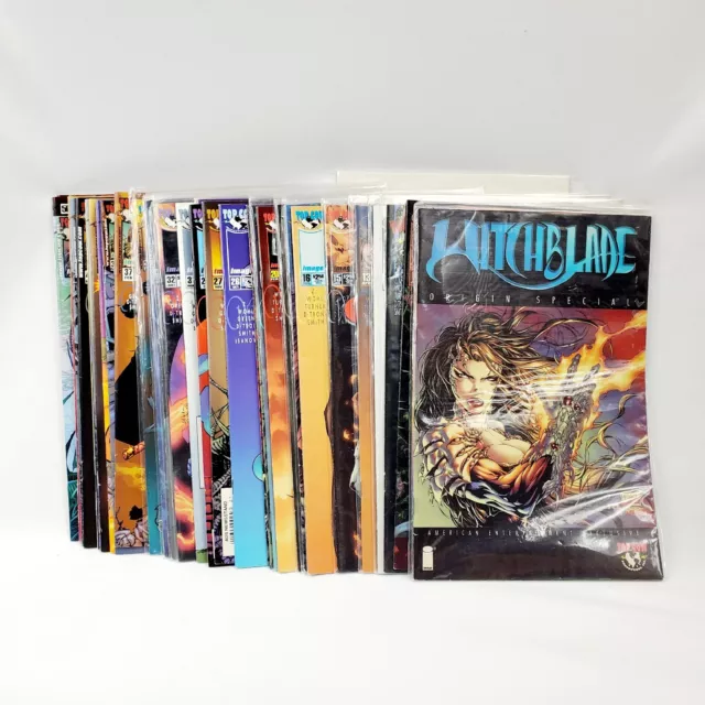 Vintage 1995 Top Cow Witchblade Comic Book Lot of 38 Comic Books