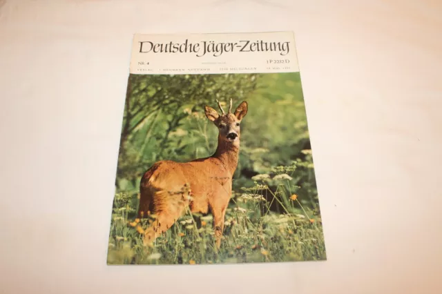 DEUTSCHE JÄGER ZEITUNG 1967-HEFT Nr-4