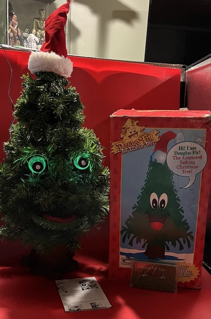 Douglas fir christmas tree singing