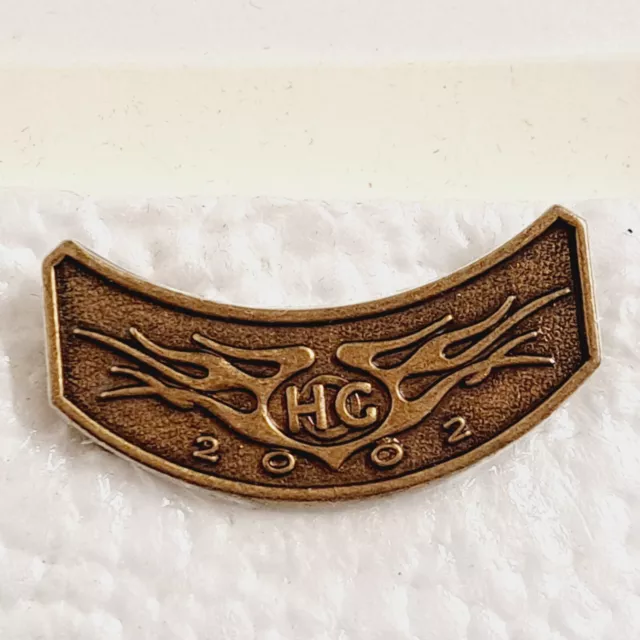 2002 Harley Davidson Harley Owners Group HOG Chapter Biker Rocker Pin NEW