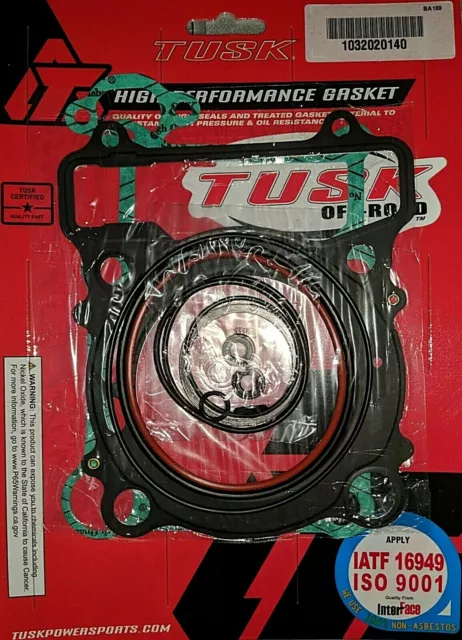 Tusk Top End Gasket Kit Yamaha Kodiak 400 450 2000-2006 2x4 4x4 head Base (T140)